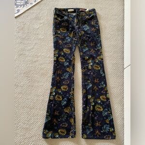Anthropologie Pilcro The Icon Flare Low-Rise Jeans Cords size 23